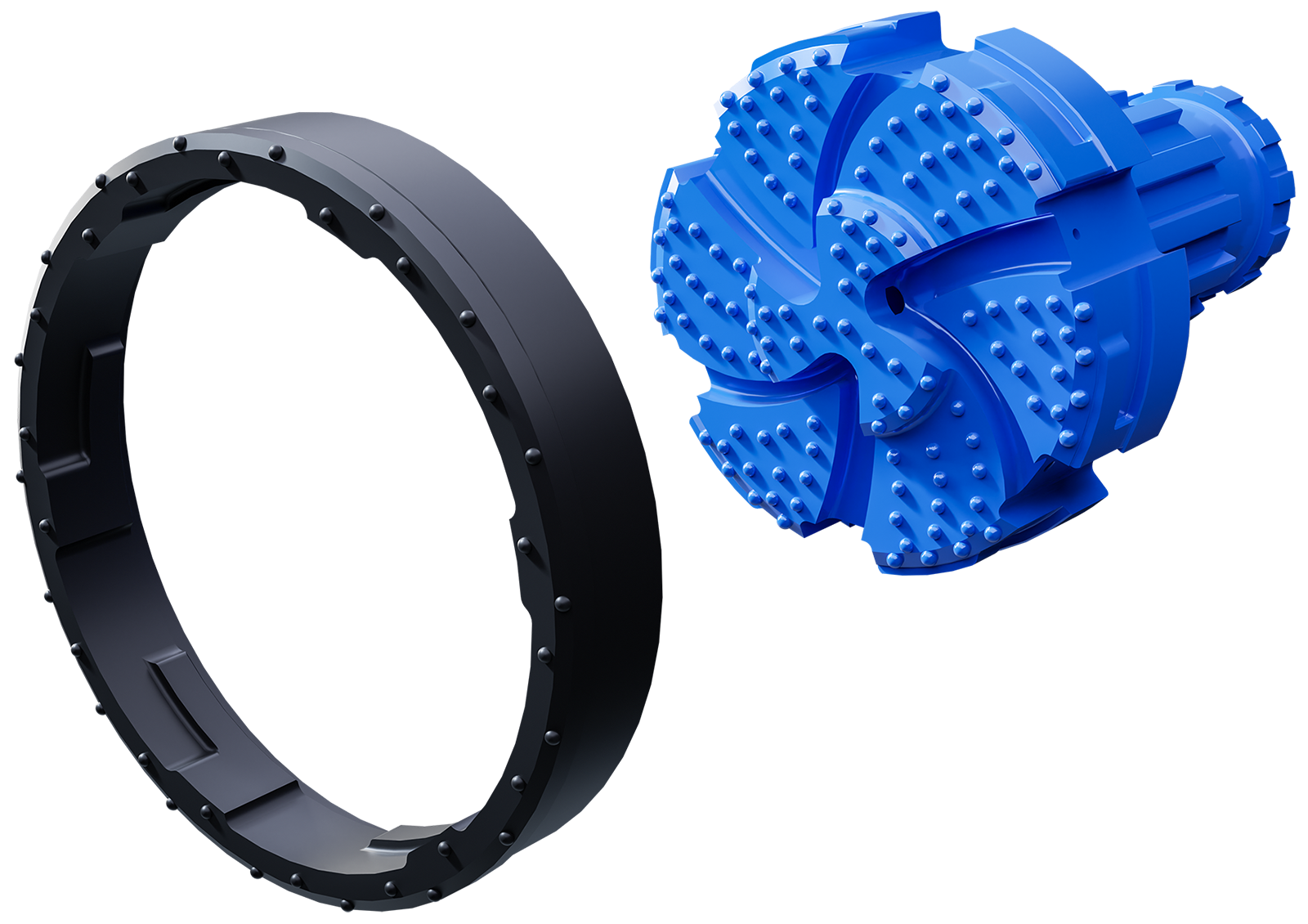 Large ID Ring Bit System