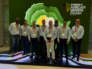 The Mincon team at the Investing in African Mining Indaba conference