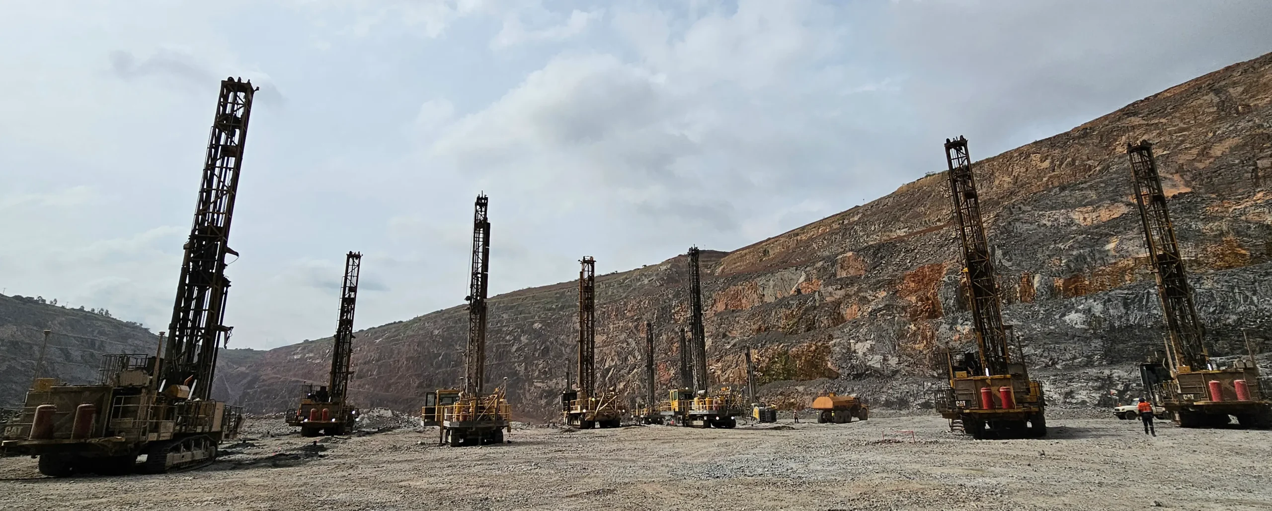 Mincon blast-hole drilling solutions, tooling, and on-site technical support for mining operations worldwide
